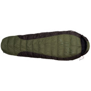 Páperový spacák Warmpeace Viking 600 170 cm zelená/čierna Olive/Gray/Black