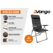 Stolička Vango Hyde DLX