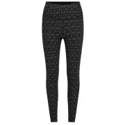 Dámske funkčné spodky Icebreaker Women M 260 Tech Vrtx H R Leg AlpGeo čierna/biela Black/Snow/J