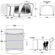 Predstan Outwell Newburg 260 Air