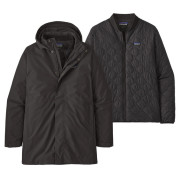 Pánska bunda Patagonia M's Heyes Peak 3-in-1 Parka čierna Black