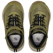 Detské topánky Keen Hightrail Mid Wp Children Dark Olive