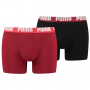 Pánske boxerky Puma Basic Boxer 2P červená red