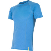 Pánske funkčné tričko Sensor Merino Wool Active kr.r. modrá