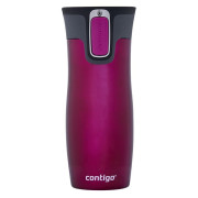 Termohrnček Contigo West Loop 470ml ružová/čierna raspberry