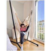 Hojdacia sedačka so stojanom La Siesta Fiji set Organic Comfort