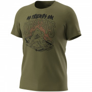 Pánske tričko Dynafit 24/7 Artist Series Cotton T-Shirt Men zelená
