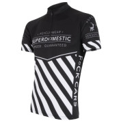 Pánsky cyklistický dres Sensor Superdomestic čierna
