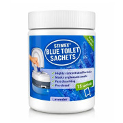 Chémia do WC Stimex Blue Lavender modrá lavander