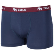 Pánske boxerky Zulu Bambus 210 modrá/červená navy/wine red