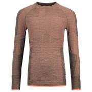 Dámske tričko Ortovox 230 Competition Long Sleeve W oranžová bloom