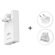 Adaptér Swissten World Travel Charger 45W GaN USB-C + USB-A