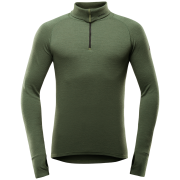 Pánsky rolák Devold Expedition Man Zip Neck zelená FOREST