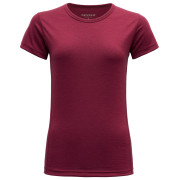 Dámske tričko Devold Breeze Woman T-Shirt červená Beetroot