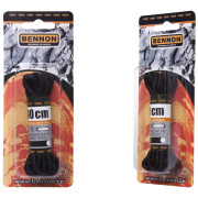 Šnúrky do topánok Bennon Laces Black Box 90 cm