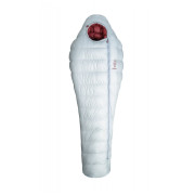 Páperový spacák Patizon G400 S (156-170 cm) strieborná/červená Silver/Red