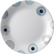 Tanier Brunner Dinner plate ø 25 cm White biela/modrá