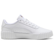 Detské topánky Puma Carina 3.0 Jr White-Gold biela PUMA White-PUMA Gold
