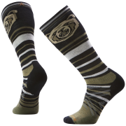 Lyžiarske ponožky Smartwool Ski Full Cushion Growling Grizzly OTC čierna/zelená BLACK