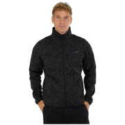 Pánska funkčná mikina Fundango Cruz Knit Fleece Jacket svetlosivá grey heather