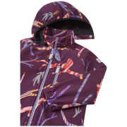 Detská softshellová bunda Reima Vantti Deep Purple