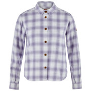 Dámska košeľa Fjällräven Övik Boxy Flannel Shirt W biela/fialová Eggshell-Lavender Mist