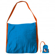 Taška cez rameno Ticket To The Moon Eco Bag Medium modrá Aqua / Orange