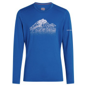 Pánske funkčné tričko Icebreaker Men Mer 200 Oasis LS Crewe Rising Light