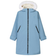 Detský nepremokavý kabát Regatta Junior Waterproof Changing Robe Pro Grey Mirage svetlosivá Grey Mirage
