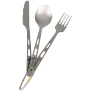 Súprava príborov Warg Hyperion Titan Cutlery Set sivá grey