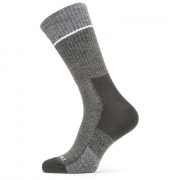 Nepremokavé ponožky SealSkinz Thurton sivá/čierna