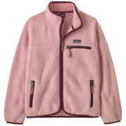 Detská mikina Patagonia K's Retro Pile Jacket - Fuzzy Mauve ružová Fuzzy Mauve