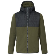 Pánska hybridná bunda Regatta Frankie Borg Hybrid khaki/čierna DarkKhak/Blk