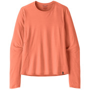 Dámske tričko Patagonia Women's Long-Sleeved Capilene Cool Sun Shirt oranžová Mellow Melon - Peach Sherbet X-Dye