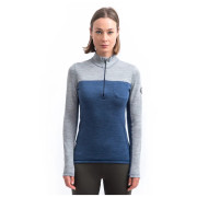 Dámske funkčné tričko Sensor Merino Bold dl. rukáv zips