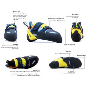 Dámske lezečky Evolv Shakra