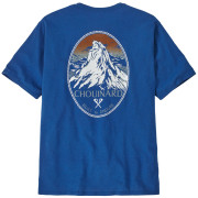 Pánske tričko Patagonia M's Chouinard Crest Pocket Responsibili-Tee modrá Endless Blue