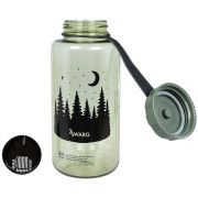 Fľaša Warg Woods Tritan Wide 1 L