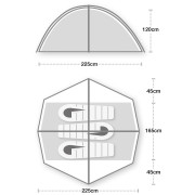 Turistický stan Terra Nova Equipment Helm Compact 3