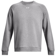 Pánska mikina Under Armour Rival Fleece Crew sivá Castlerock Light Heather / / White