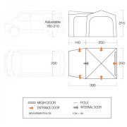 Predstan Vango Tailgate Hub Low