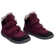 Detské barefoot topánky beBare 3555TY Bordeaux
