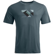 Pánske tričko Ortovox 140 Cool Landscape T-shirt sivá Dark Arctic Grey