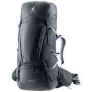 Dámsky turistický batoh Deuter Aircontact Pro 75+10 SL čierna graphite