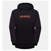 Pánska mikina Mammut ML Hoody Men Logo čierna/oranžová black-arumita 00520