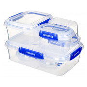 Box na potraviny Sistema 6 Pack Starter Klip It