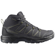 Pánske trekové topánky Salomon Exraise Mid Gtx čierna/zelená Black / Black / Olive Night