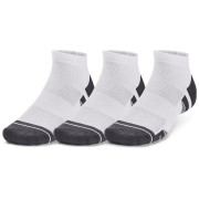 Sada ponožiek Under Armour Performance Tech 3pk Low biela White / White / Jet Gray