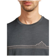 Pánske tričko Icebreaker Men Merino 150 Tech Lite SS Tee Range Stripes
