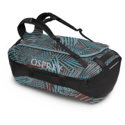 Cestovná taška Osprey Transporter 65 2023 zelená/čierna palm leaf glitch print